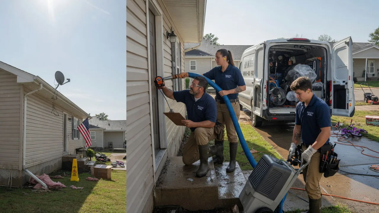 Ceiling Water Damage Restoration in Emmetsburg, IA near me