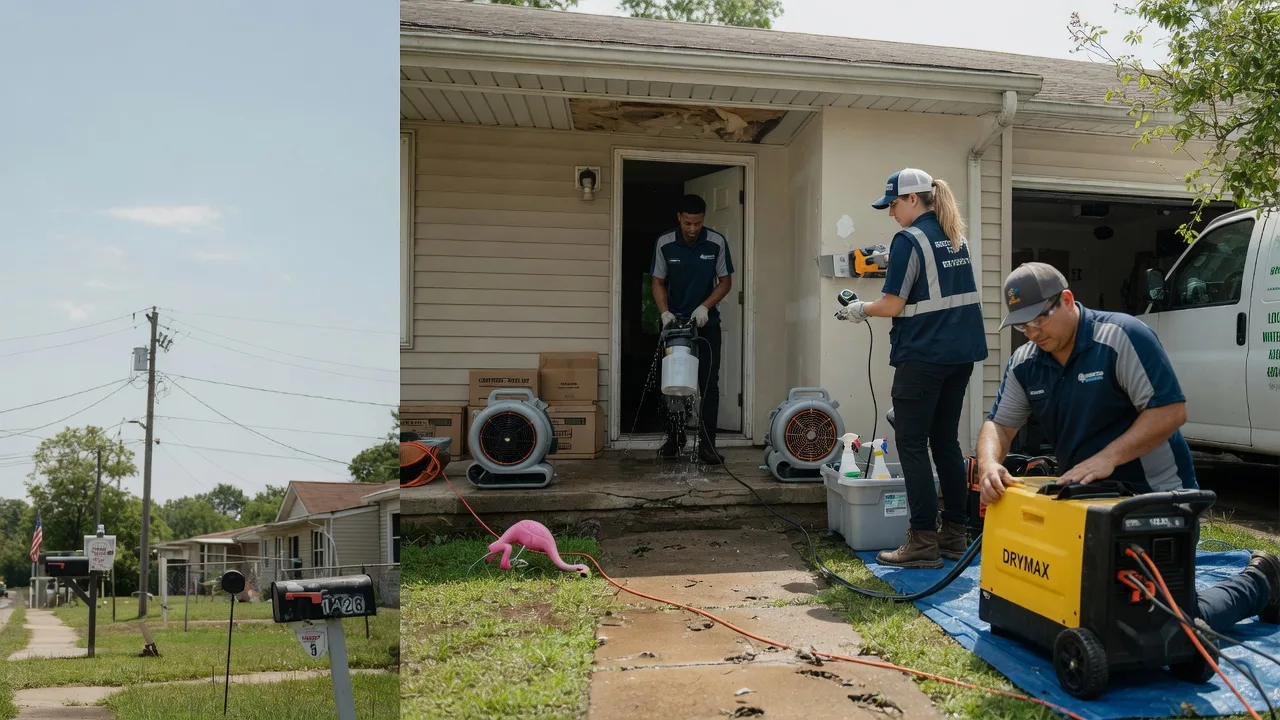 Storm Damage Water Removal in Emmetsburg, IA near me